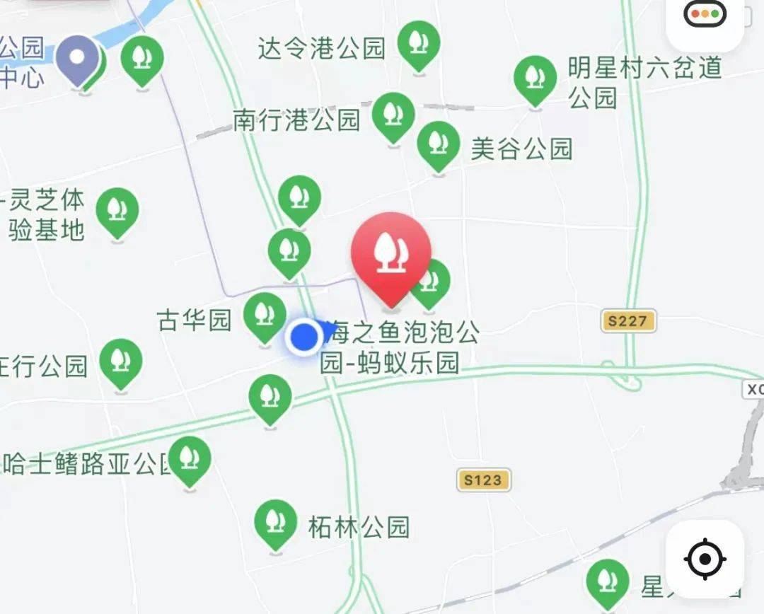 树木拍照手机测评苹果版:奉贤有这么多公园，你去过几座？