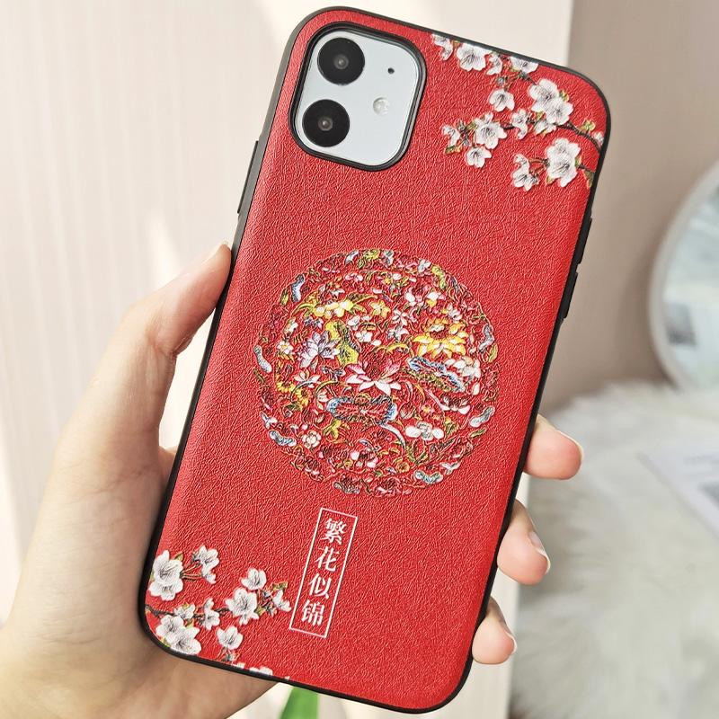 手工版红色苹果手机壳苹果手机壳哪个牌子好看又实用